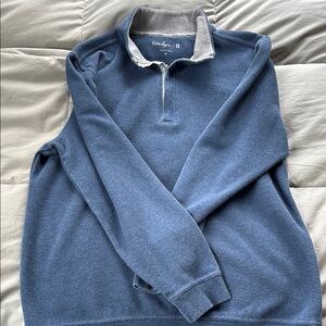 Walter Hagen Men's Blue Sweater quarter zip